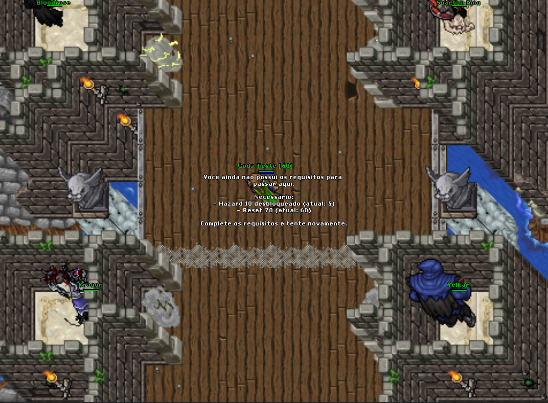 Bosses pro sistema de reset