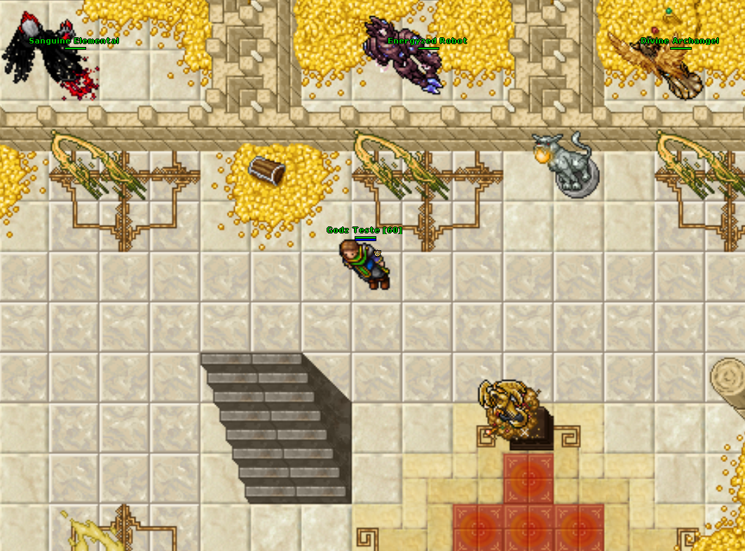 Hunts, quests e sistemas