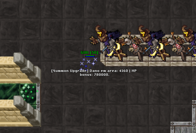 Sistema de upgrade de summons
