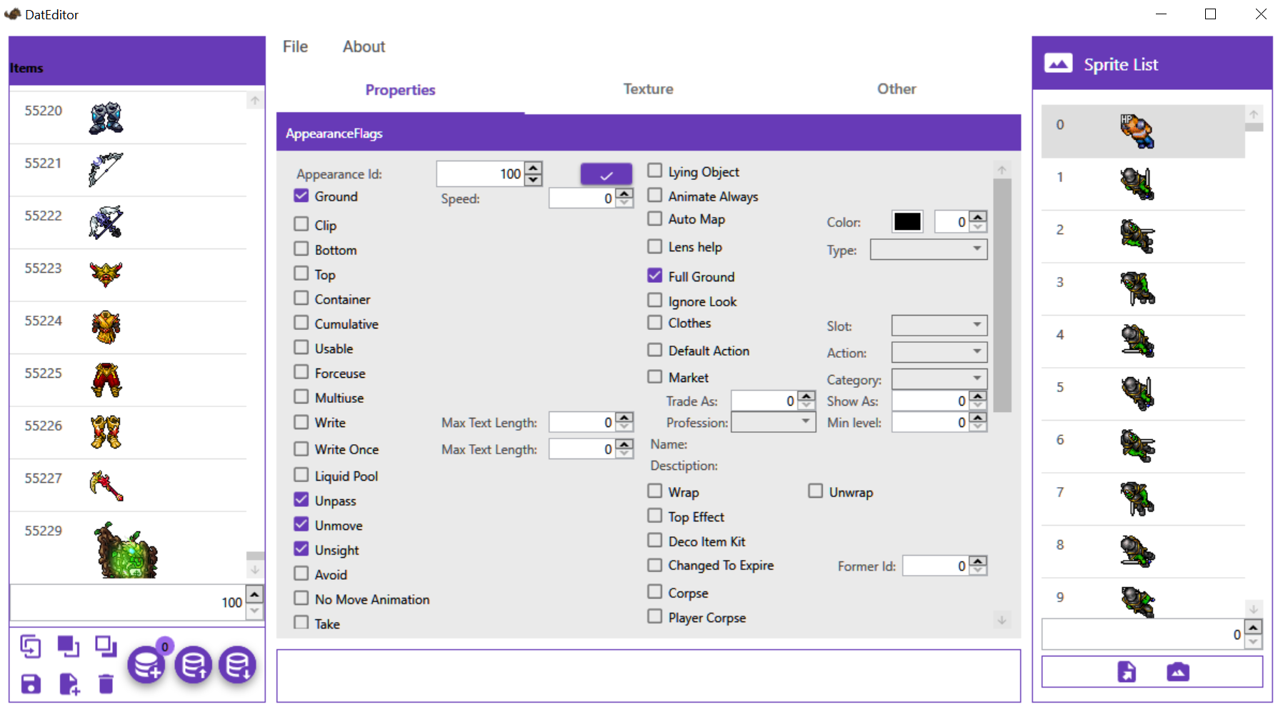 Assets Editor 3