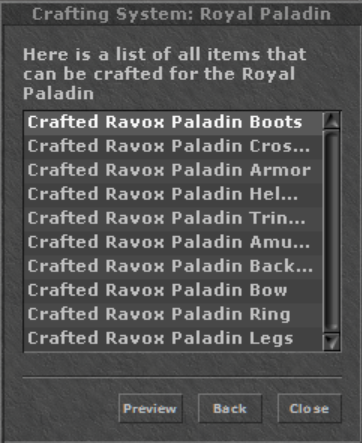 Craft Interface 3